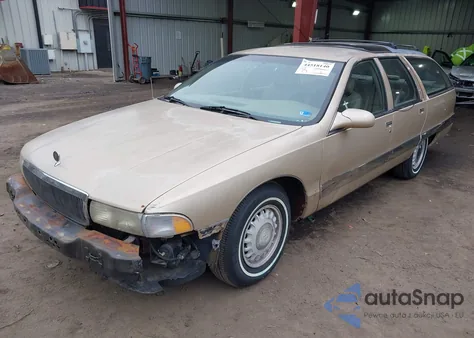 1996 Buick Roadmaster Limited from USA, damaged, VIN 1G4BR82P3TR405854